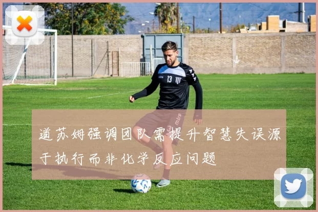 道苏姆强调团队需提升智慧失误源于执行而非化学反应问题